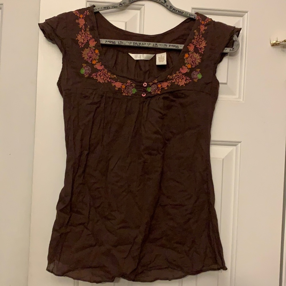 😍 Fresh + Wear top semi see through size M